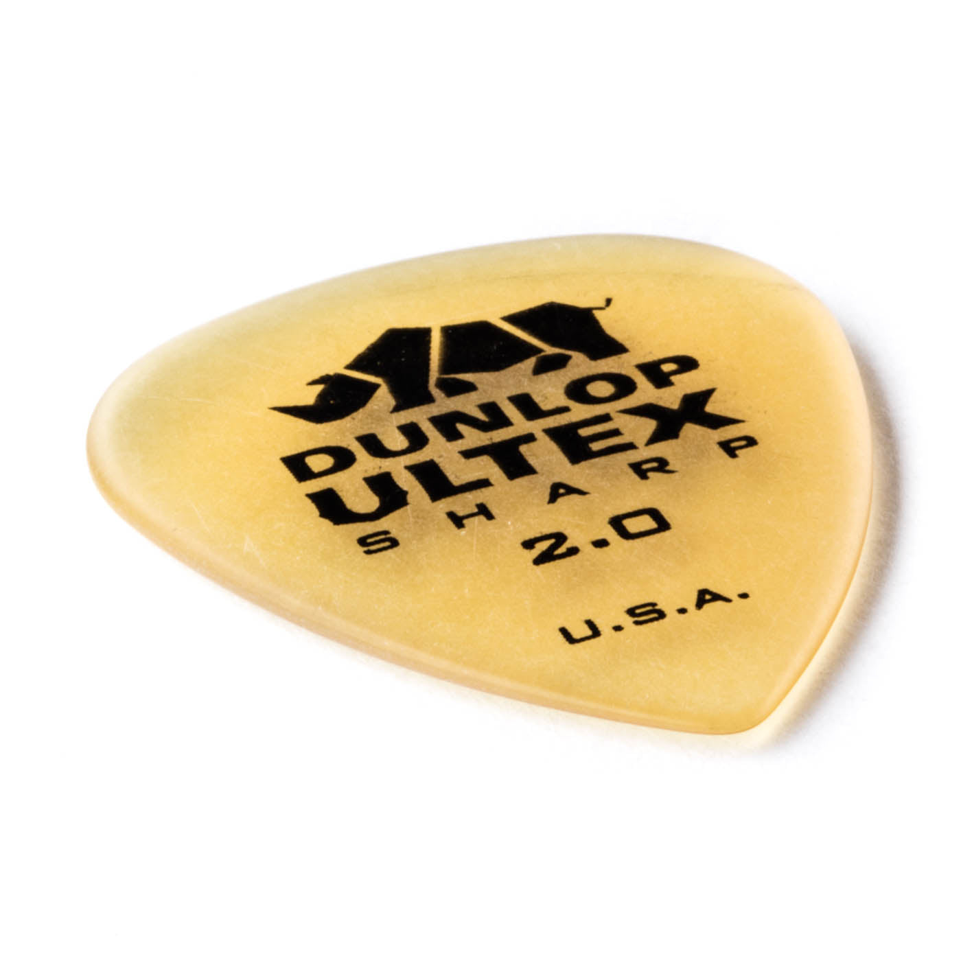 Dunlop 433-200 Ultex® Sharp Pick, 2.0MM