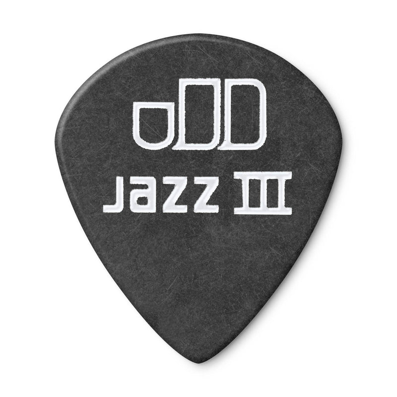 Dunlop 482 Tortex® Pitch Black Jazz III Pick,  1.14MM