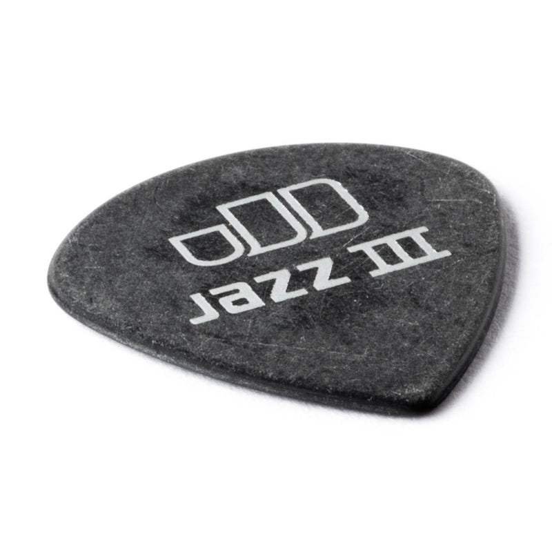 Dunlop 482 Tortex® Pitch Black Jazz III Pick,  1.14MM