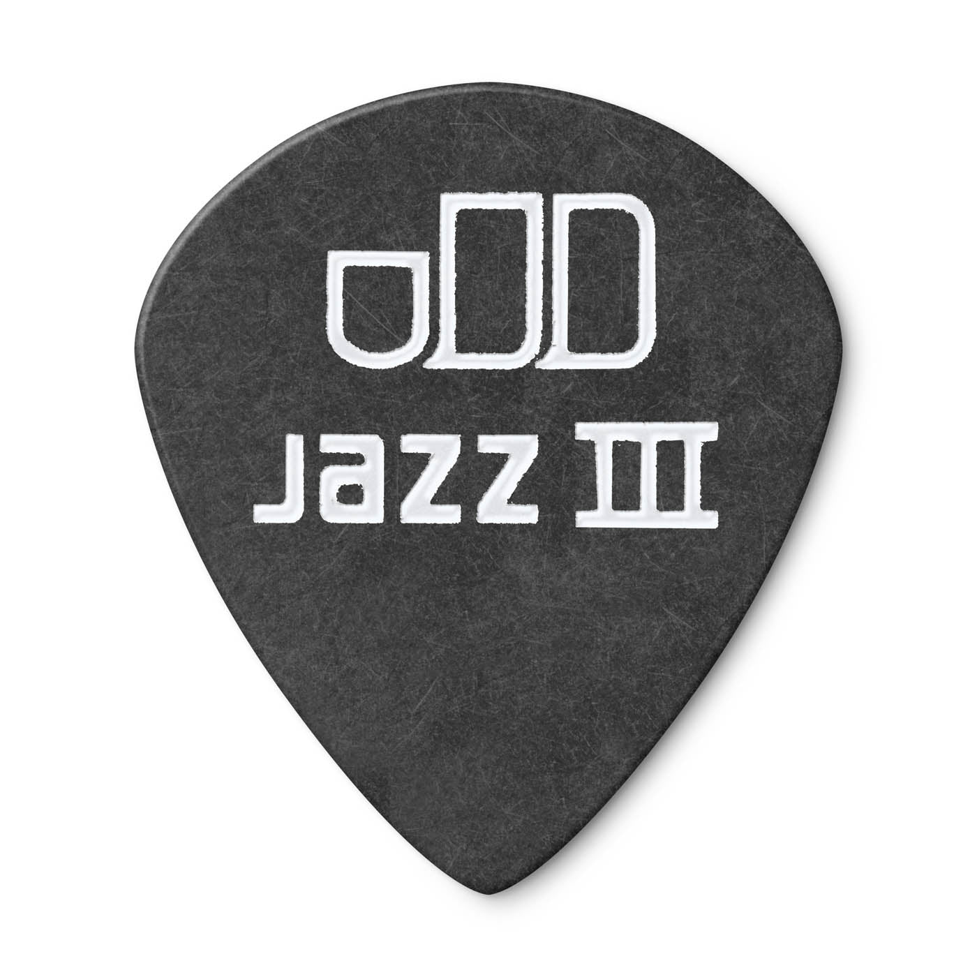 Dunlop 482 TORTEX® PITCH BLACK JAZZ III PICK,  0.60MM
