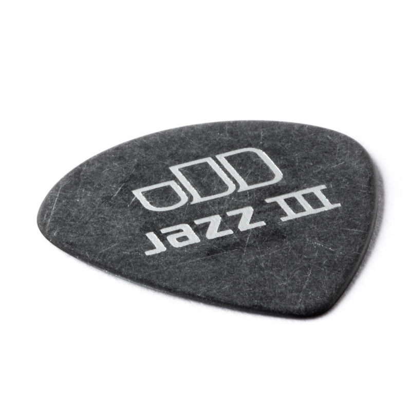 Dunlop 482 TORTEX® PITCH BLACK JAZZ III PICK,  0.73MM