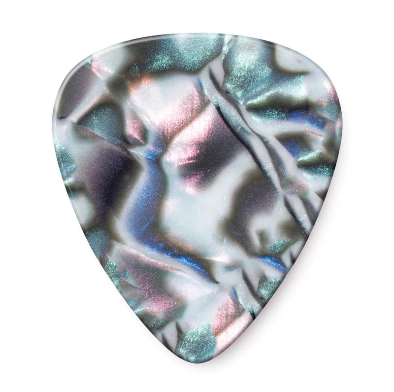 Dunlop 483-14MD Abalone, Celluloid Pick, Medium