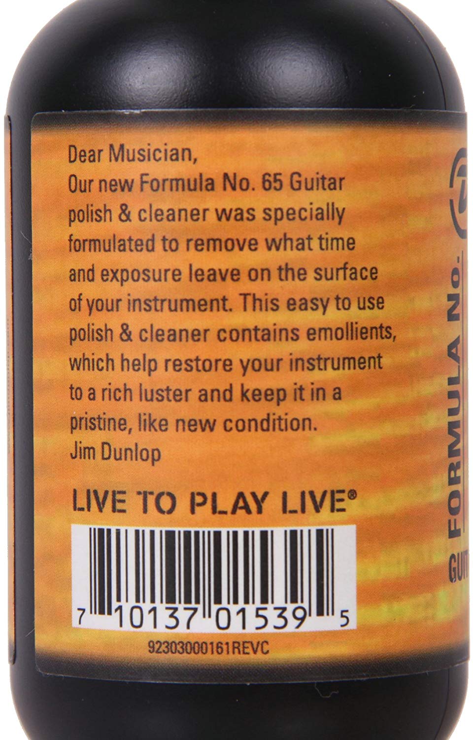 Dunlop Formula 654 Guitar Polish & Cleaner 4oz.