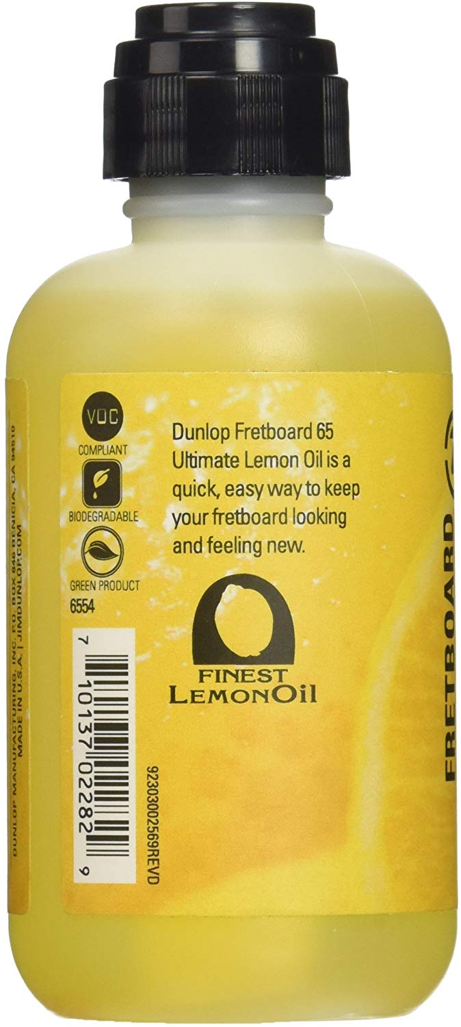 Dunlop 65 Fretboard Ultimate Lemon Oil - 4oz
