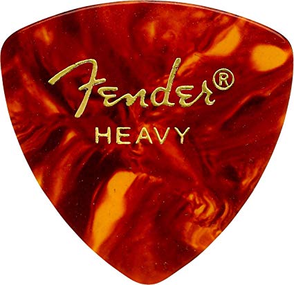 Fender 346 Classic Celluloid Guitar Pick  Heavy
