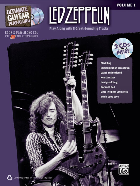 Guitar Book & DVD : Ultimate Guitar Play-Along: Led Zeppelin, Volume 1