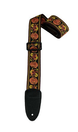 Henry Heller Guitar Strap, HJQ2-13,  2"  Width