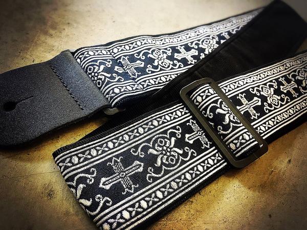 Henry Heller Guitar Strap,  HJQ25-11,  2.5" Width