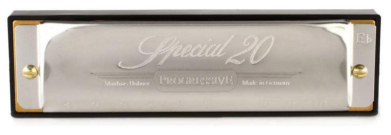HOHNER  Diatonic Harmonica, Progressive Special 20 - Key of Eb