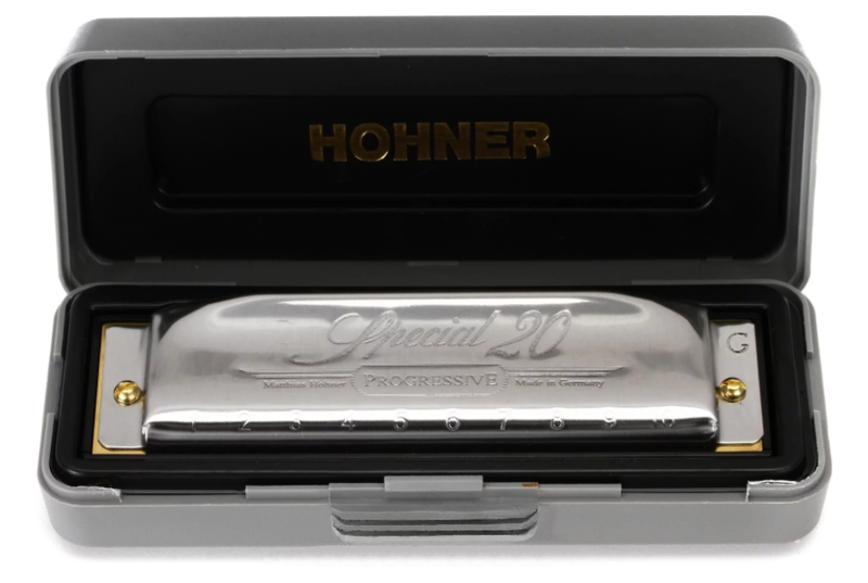 HOHNER  Diatonic Harmonica, Progressive Special 20 - Key of G