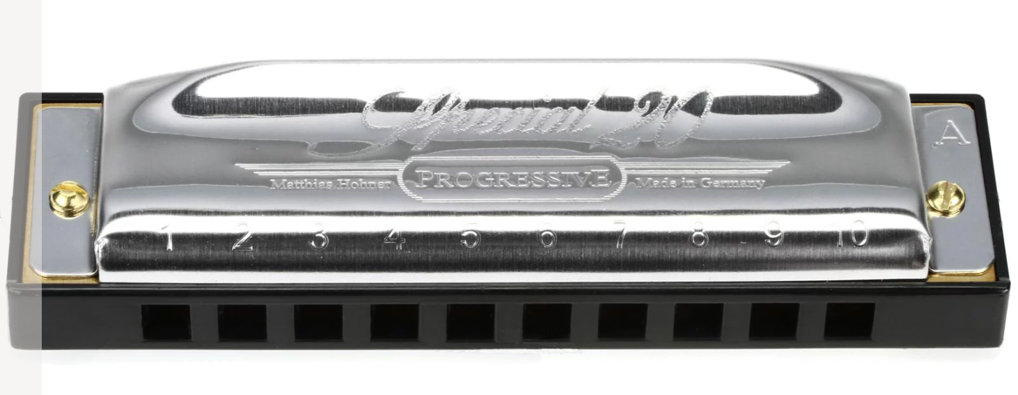 HOHNER  Diatonic Harmonica, Progressive Special 20 - Key of A
