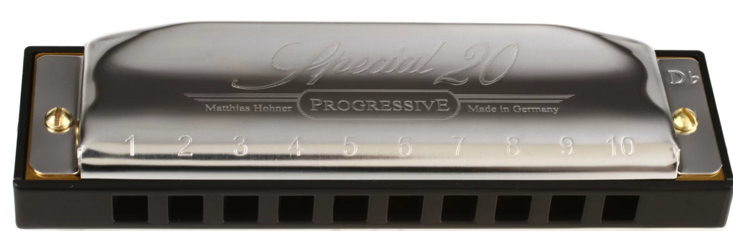 HOHNER  Diatonic Harmonica, Progressive Special 20 - Key of C#Db