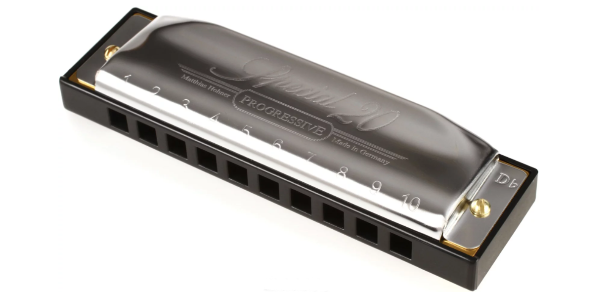 HOHNER  Diatonic Harmonica, Progressive Special 20 - Key of C#Db