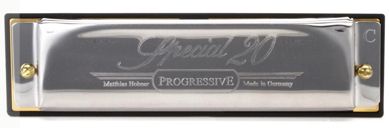 HOHNER  Diatonic Harmonica, Progressive Special 20 - Key of C
