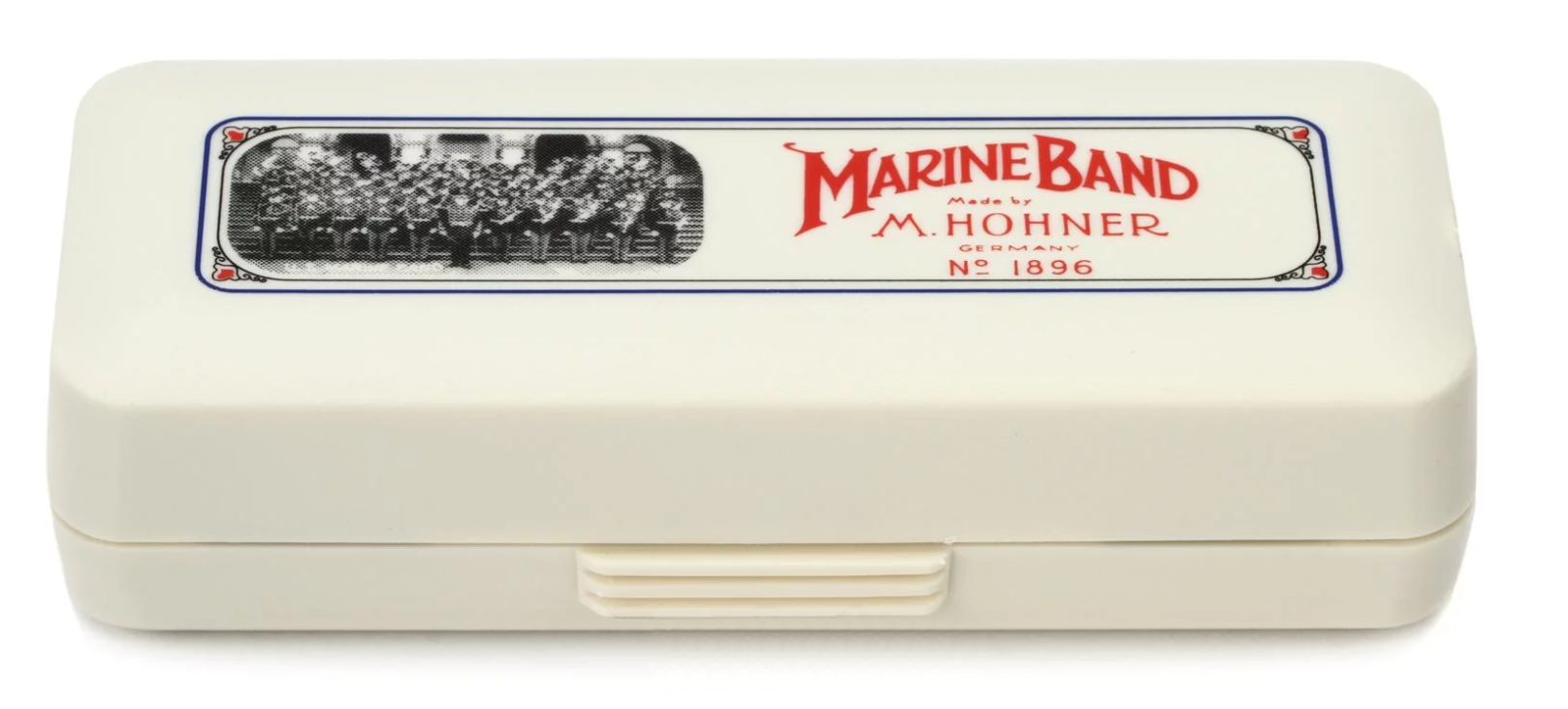 HOHNER  Diatonic Harmonica, Marine Band 1896 - Key of High G (HG)