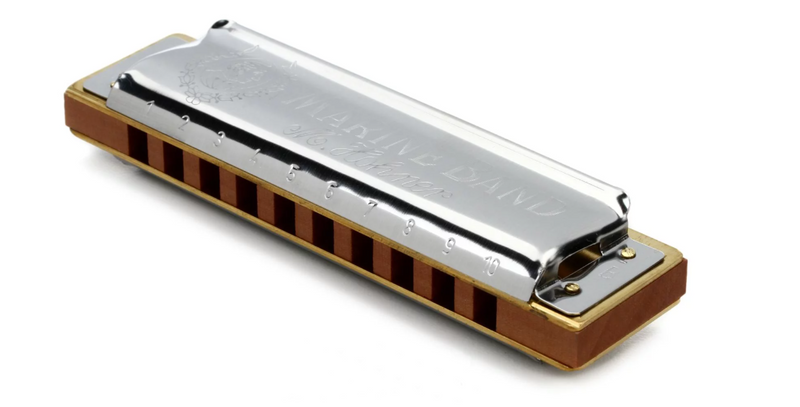 HOHNER  Diatonic Harmonica, Marine Band 1896 - Key of B