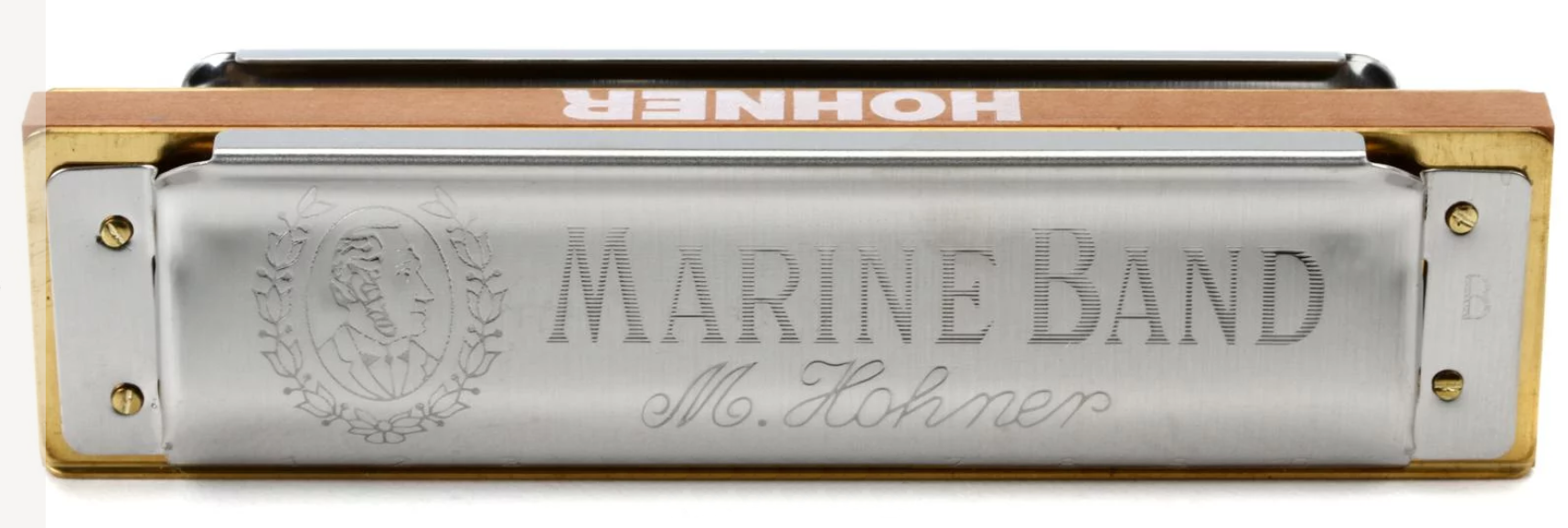 HOHNER  Diatonic Harmonica, Marine Band 1896 - Key of B