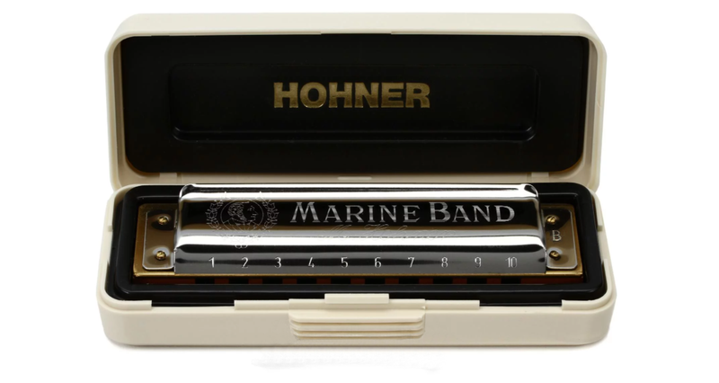 HOHNER  Diatonic Harmonica, Marine Band 1896 - Key of B