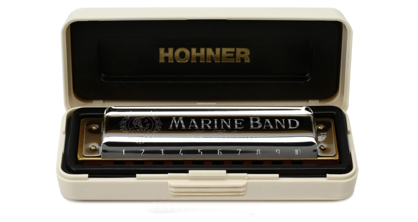 HOHNER  Diatonic Harmonica, Marine Band 1896 - Key of F