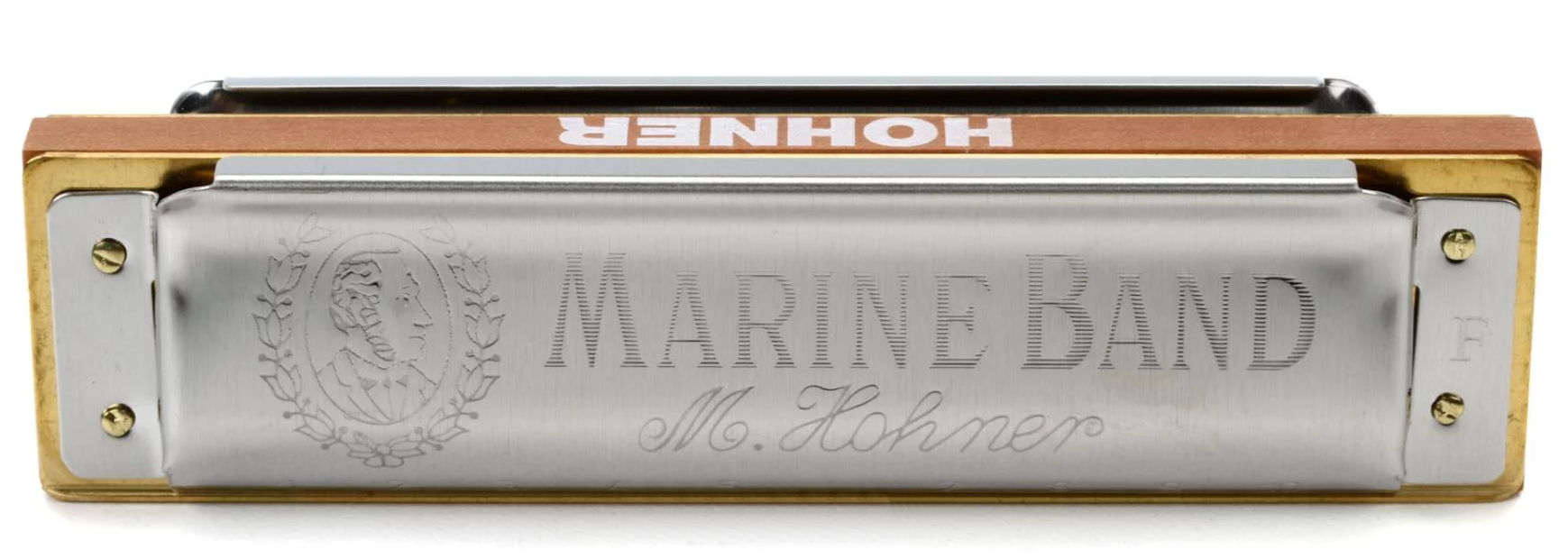 HOHNER  Diatonic Harmonica, Marine Band 1896 - Key of F