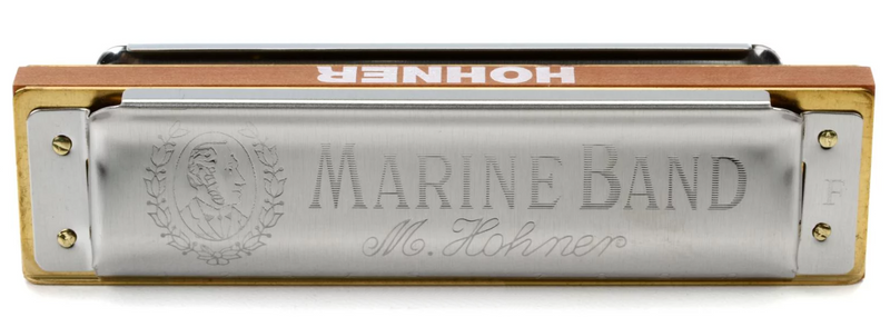 HOHNER  Diatonic Harmonica, Marine Band 1896 - Key of F