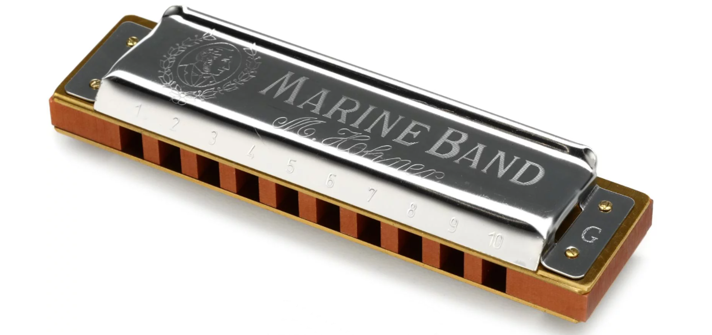 HOHNER  Diatonic Harmonica, Marine Band 1896 - Key of G
