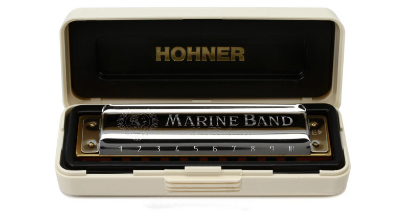 HOHNER  Diatonic Harmonica, Marine Band 1896 - Key of Eb