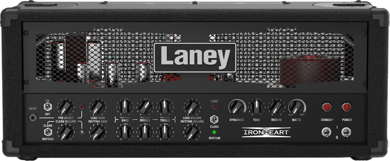 Laney UK IRT60H, IronHeart Guitar Tube AMP, 3 Channels with Pre-Amp, Footswitch and variwatt control.