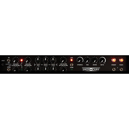 Laney UK IRT60H, IronHeart Guitar Tube AMP, 3 Channels with Pre-Amp, Footswitch and variwatt control.