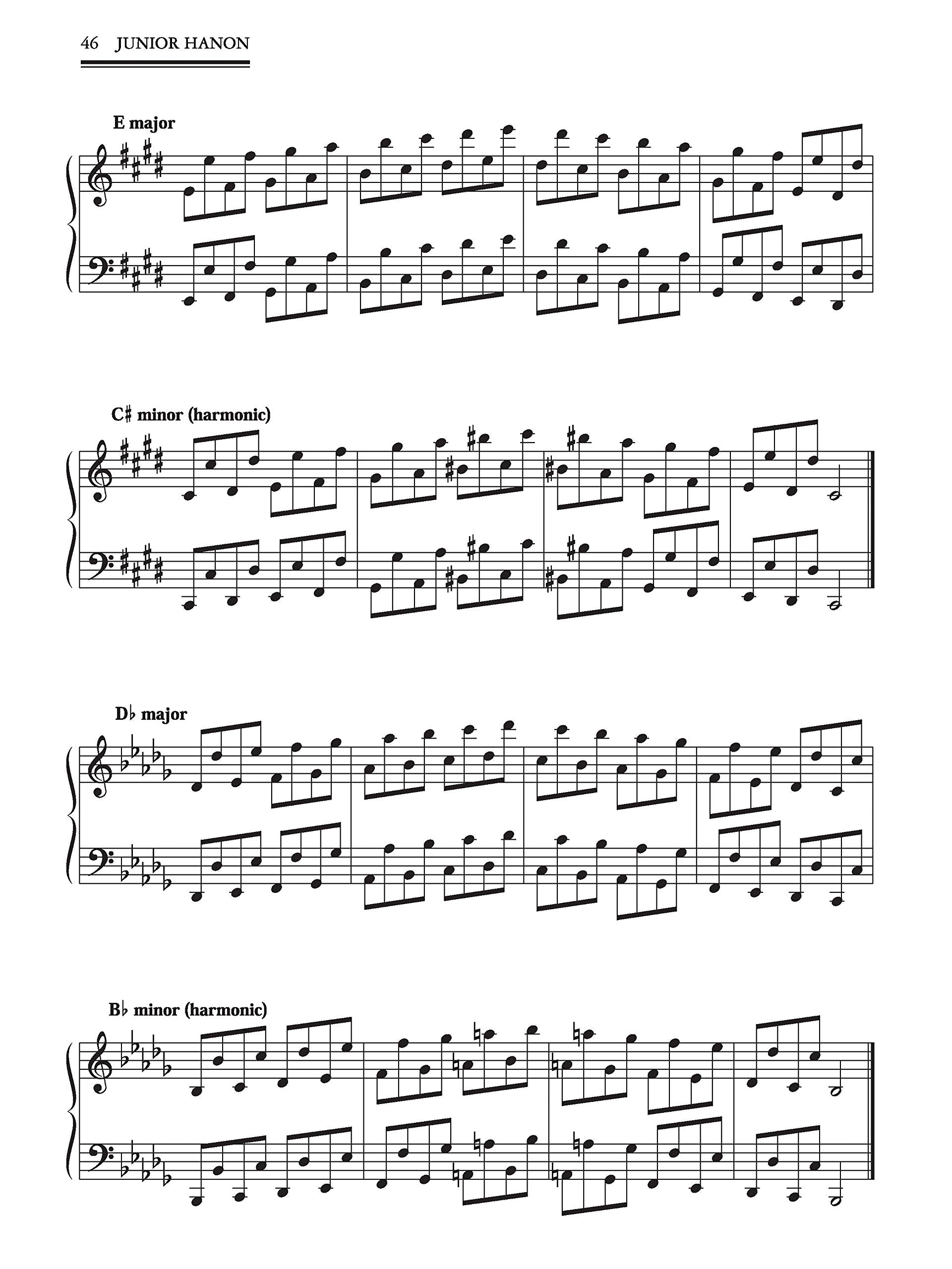 Junior Hanon for the Piano (Alfred Masterwork Edition) - Paperback
