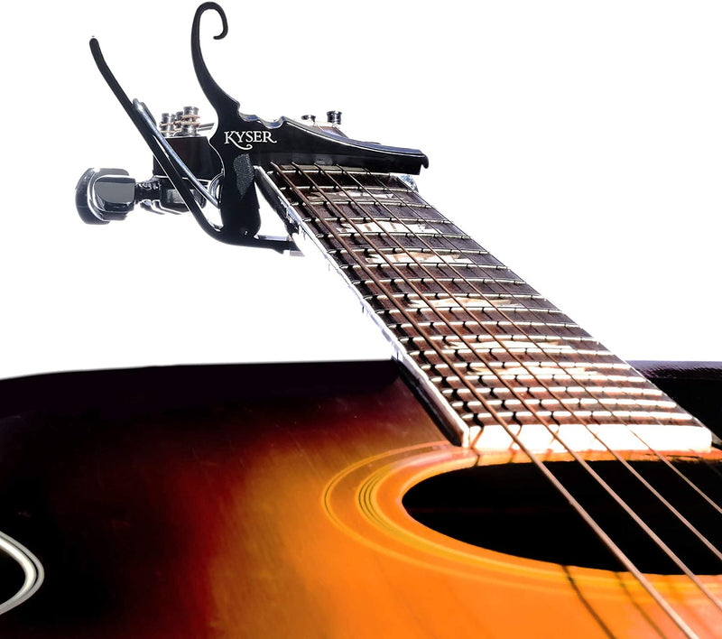 Kyser Quick Change 6 Strings Guitar Capo Black KG6-BA