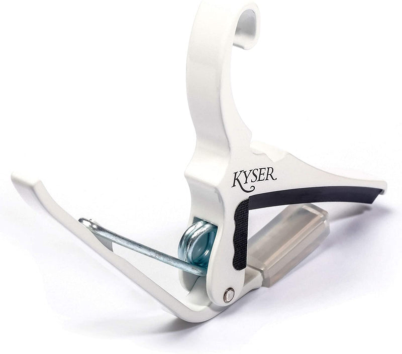 Kyser Quick Change 6 Strings Guitar Capo White