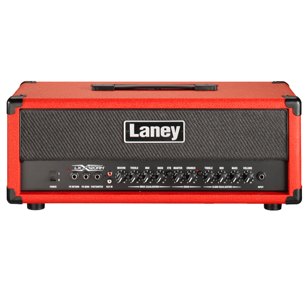 Laney LX120RH Guitar AMP Head, 120 watts, 2 Channels, Reverb, Headphone & CD in. (Sold out)