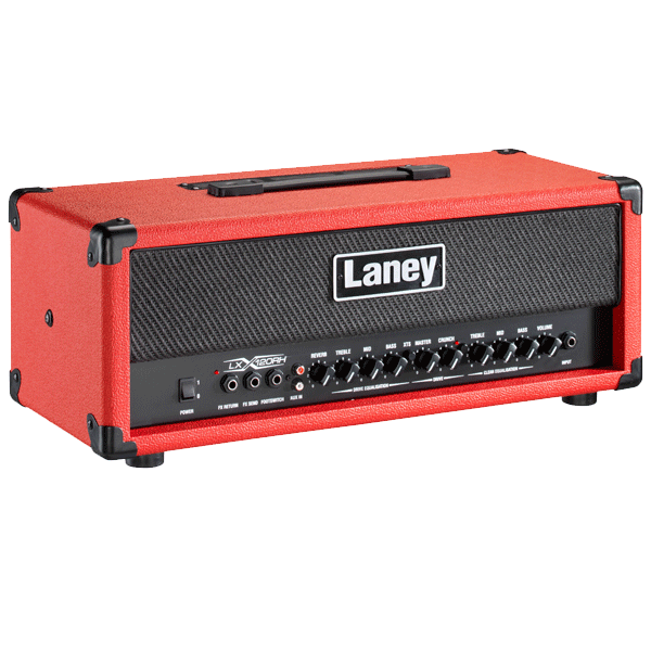 Laney LX120RH Guitar AMP Head, 120 watts, 2 Channels, Reverb, Headphone & CD in. (Sold out)