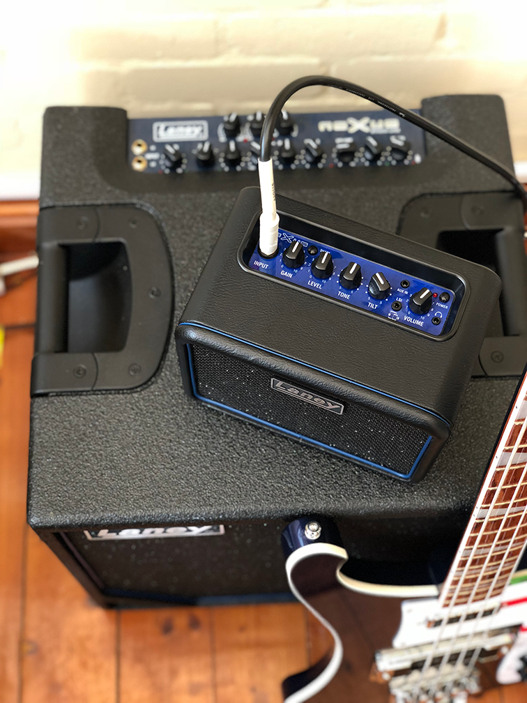 Laney UK  MINI-BASS-NX Battery Powered Bass Amp Single Channel