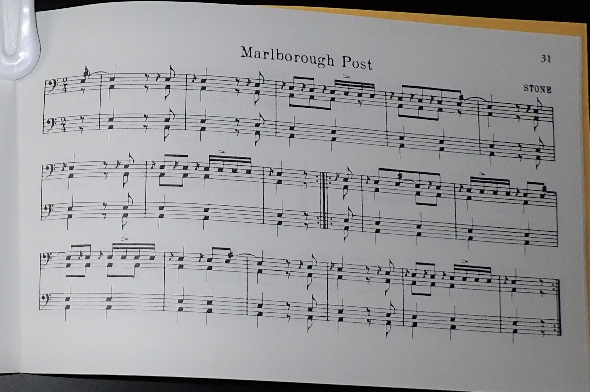 Drumset Book Military Drum Beat