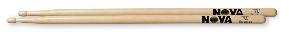 Vic Firth American Classic® 7A NOVA Drum Sticks, Hickory, Wood Tip