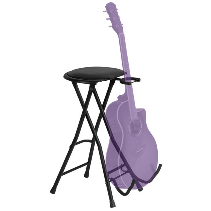 On-Stage DT7500 Guitar Throne Stand with Foot Rest