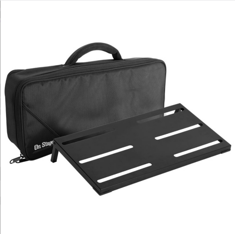 On-Stage GPB4000 Keyboard / Guitar Pedal Board with Gig Bag
