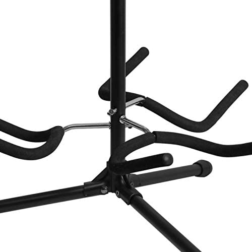 On-Stage GS7353-B Triple Flip-It Guitar Stands - Holds 3 Guitars