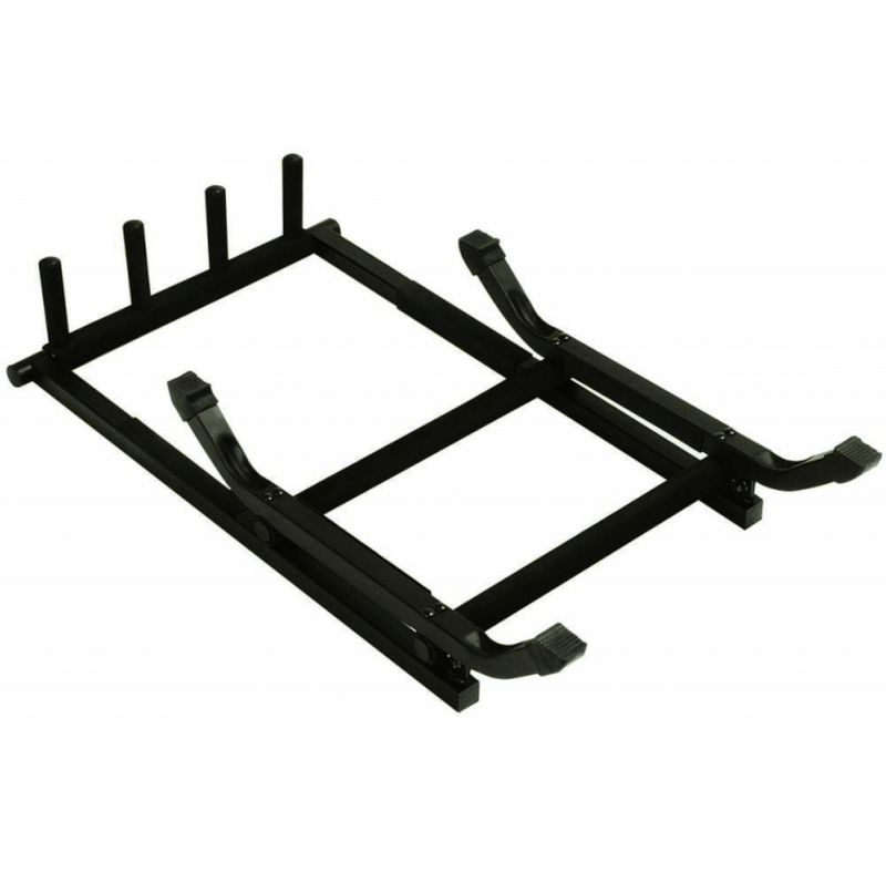 On-Stage GS7361 Three Space Foldable Multi-Guitar Rack