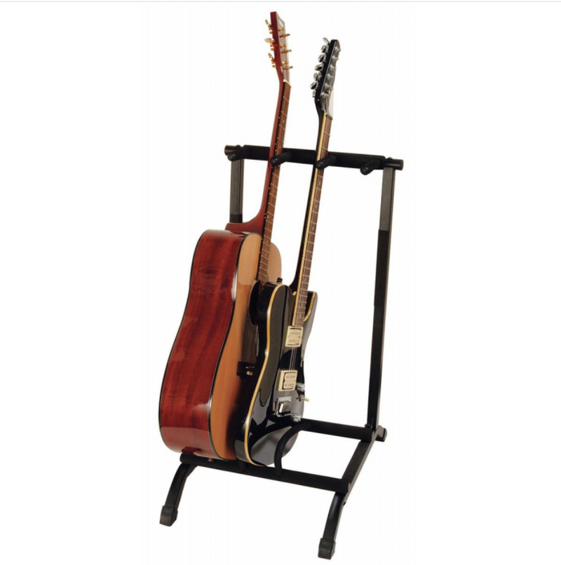 On-Stage GS7361 Three Space Foldable Multi-Guitar Rack