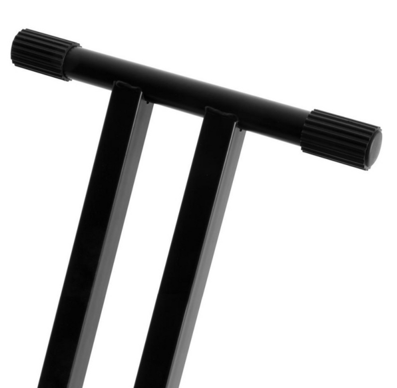 On-Stage KS7291 ERGO-LOK  Double-X Keyboard Stand with Welded Construction