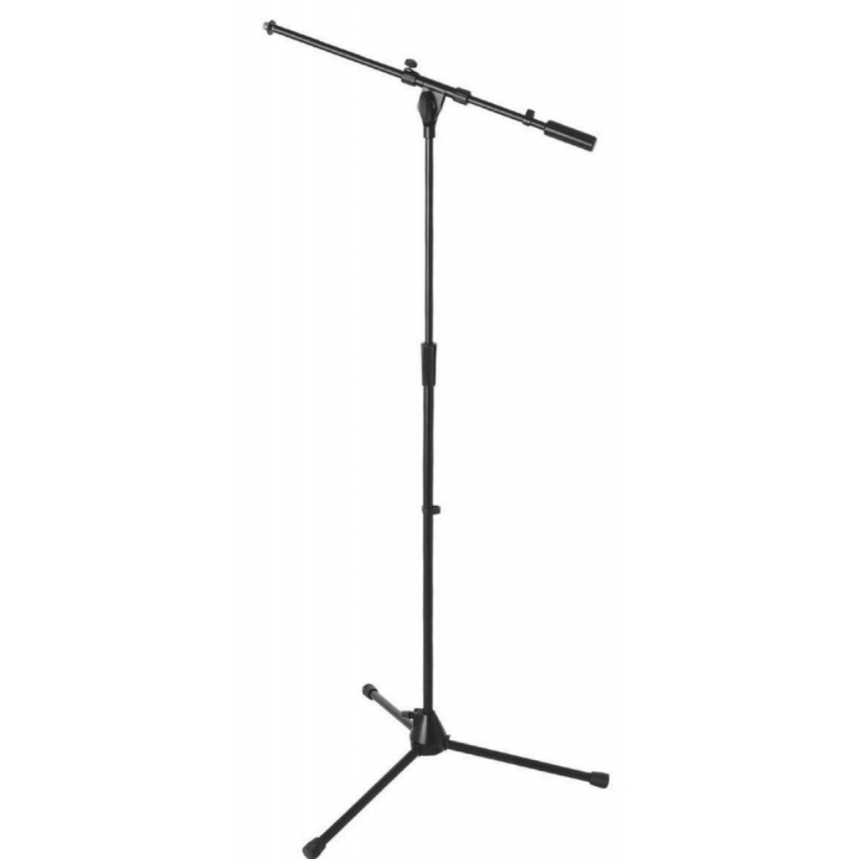 On-Stage MS9701B Heavy Duty Tripod Euro Boom Microphone Stand
