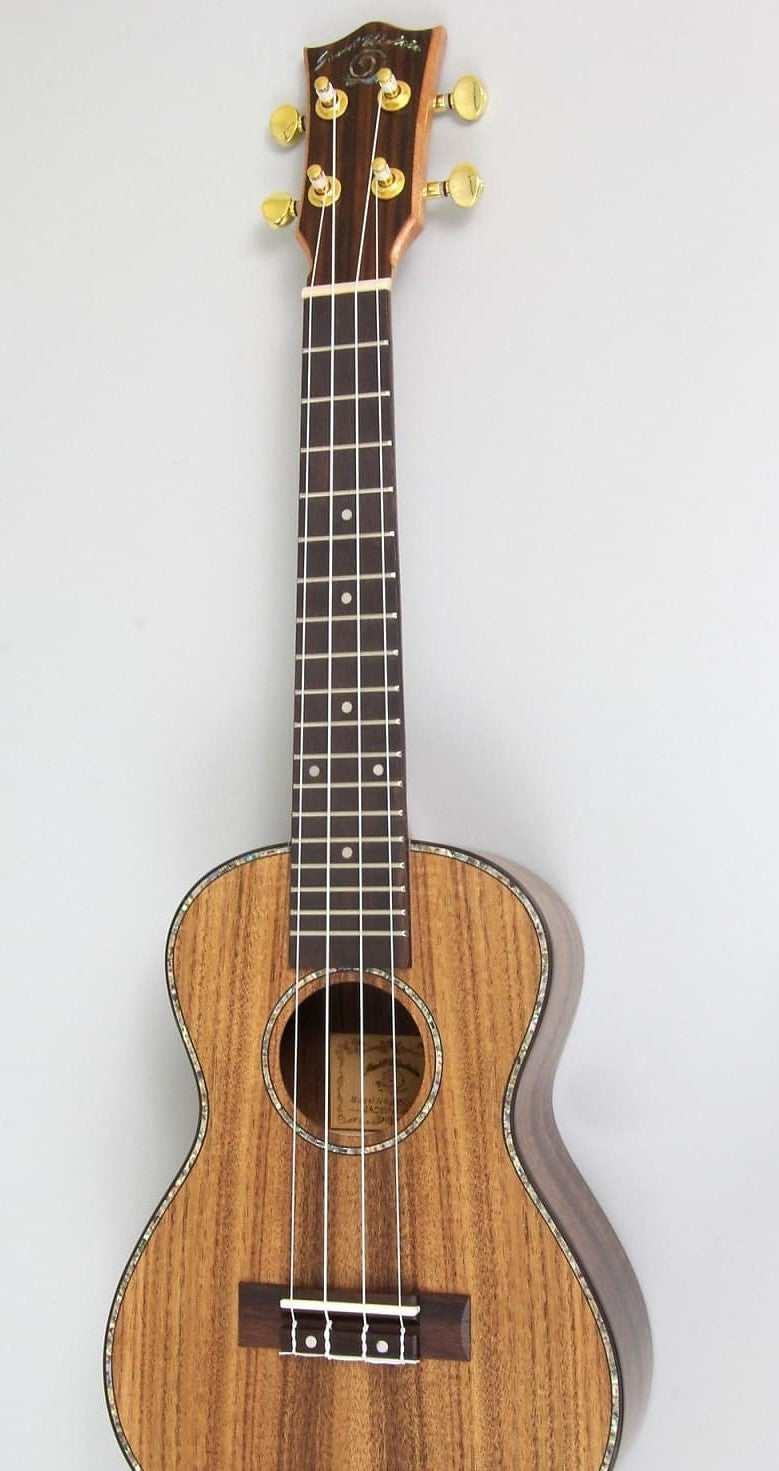 Amahi SNAILKOAUK Snail Series, Flamed KOA Ukulele  - Concert with Gig Bag