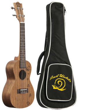 Amahi SNAILWAUK from the Snail Series, Walnut Ukulele Concert