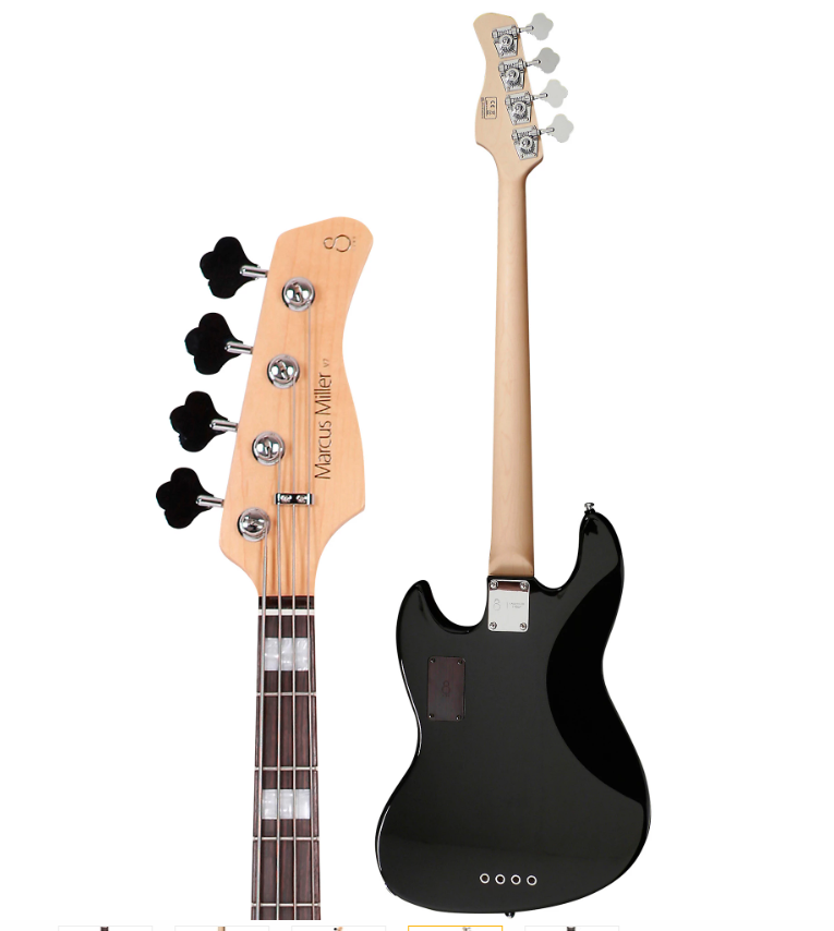 Sire Marcus Miller V7 Alder 5-String Bass  Black