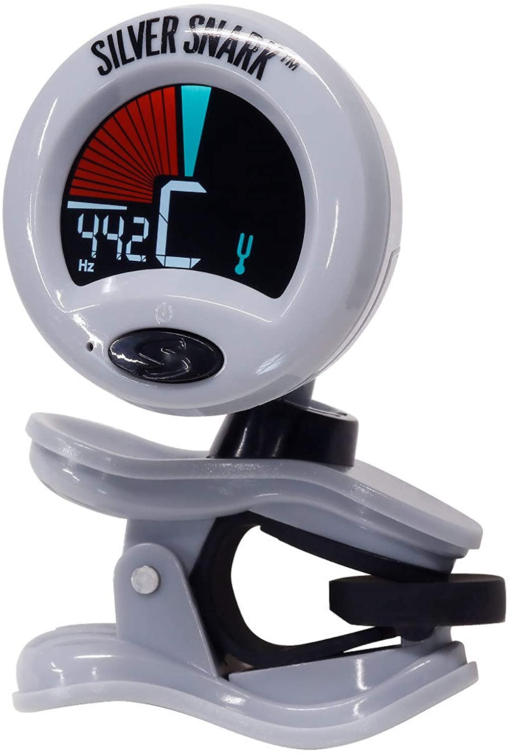 Snark SIL-1 Silver Clip-On Chromatic Tuner - Guitar & Bass