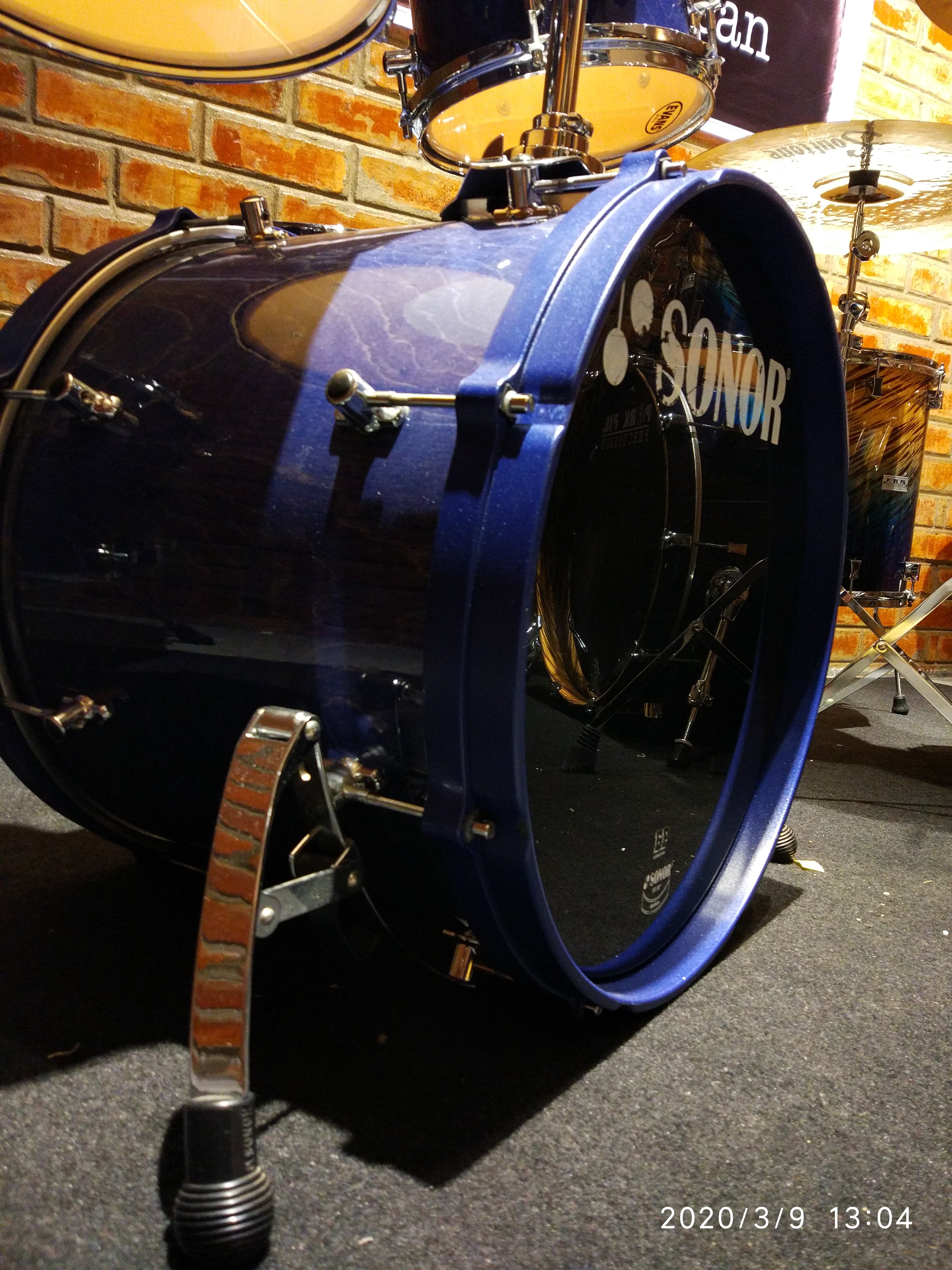 Sonor S Class Blue Series. Vintage 1980s. Made in Germany. Mint Condition