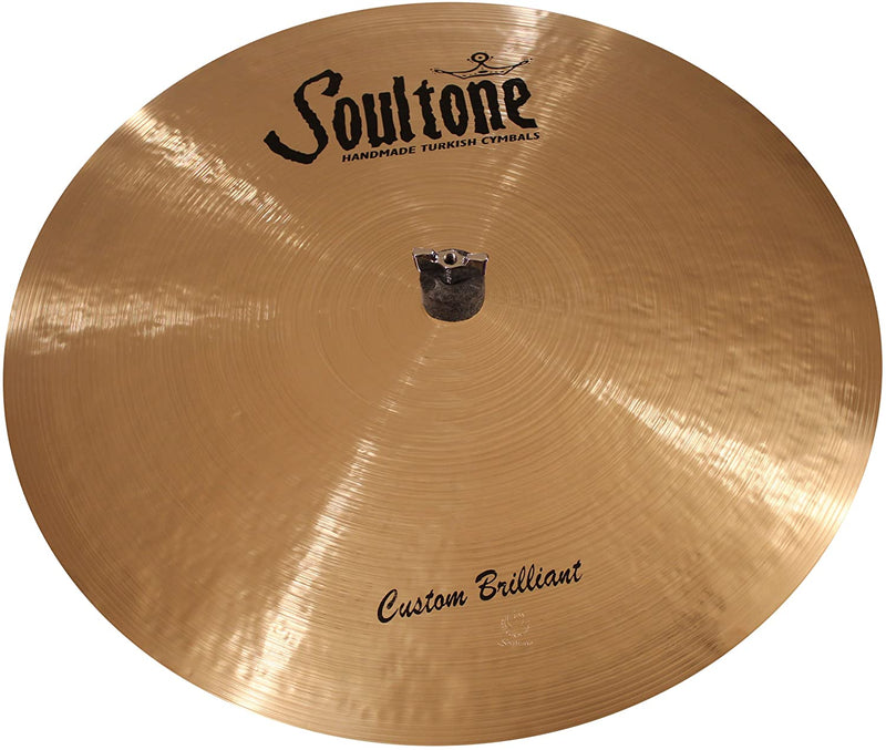 Soultone Cymbals CBR-FLRID19, Custom Brilliant  Flat Ride 19"